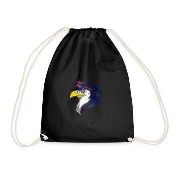 Cayman Islands - Drawstring Bag - black - Front