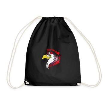 Antigua and Barbuda - Drawstring Bag - black - Front