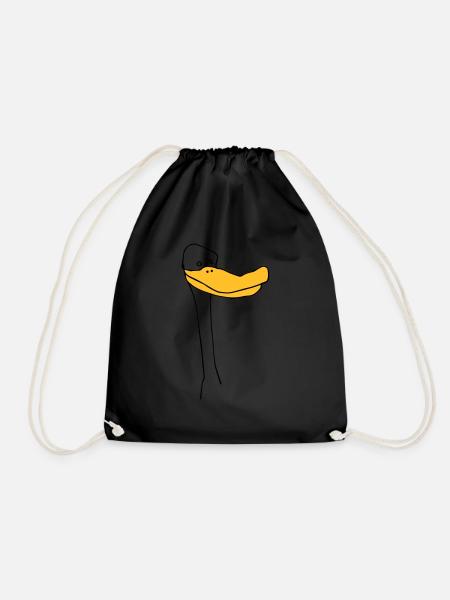 Quak - Drawstring Bag - black