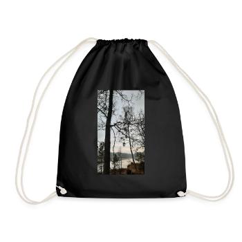 forêt - Sac de sport léger - noir - Devant