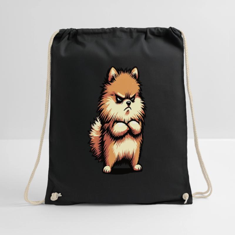 Pomeranian Dwarf Spitz Dwarf Spitz Holder Spitz Drawstring Bag