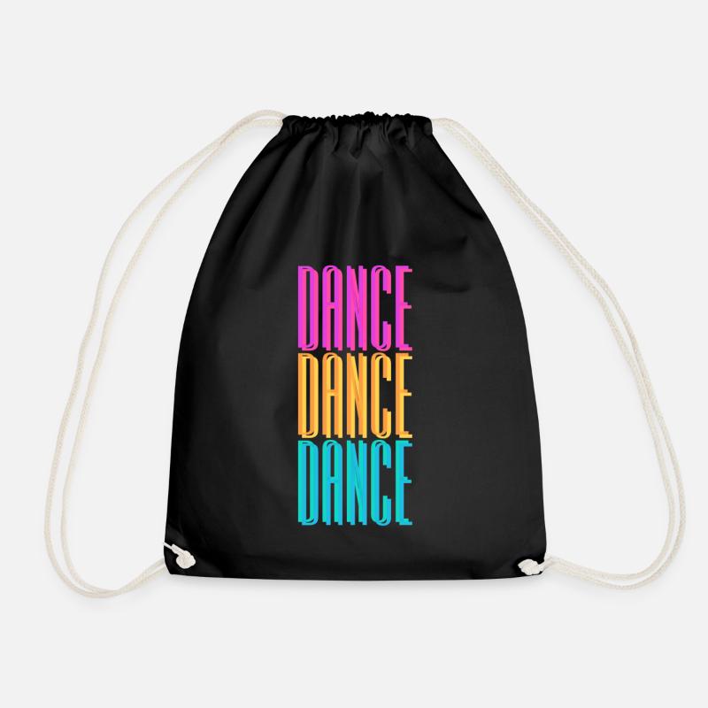 dance dance dance - Turnbeutel - Schwarz