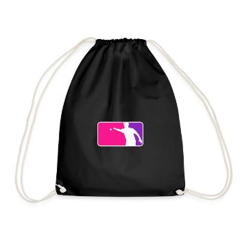 Petanque Boule Petanca Style Major League Rose - Sac de sport léger - noir - Devant