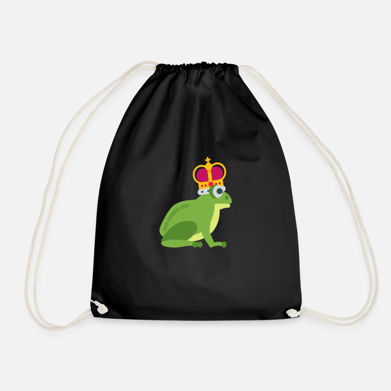 Froschkönig - Turnbeutel - Schwarz