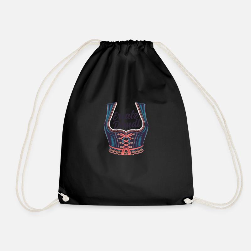 Tente à bière Dirndl de remplacement - Sac de sport léger - noir