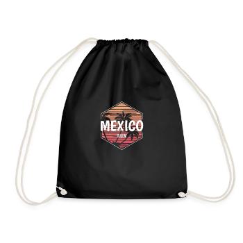 Tulum Mexico Playa Beach Vacances Souvenir - Sac de sport léger - noir - Devant