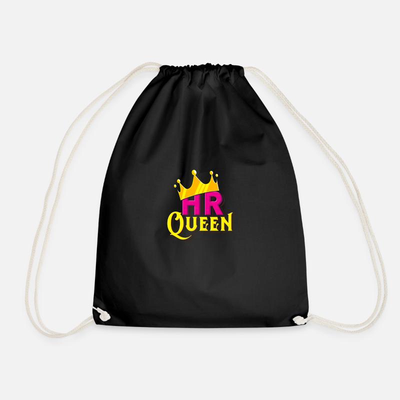 HR Queen - Turnbeutel - Schwarz