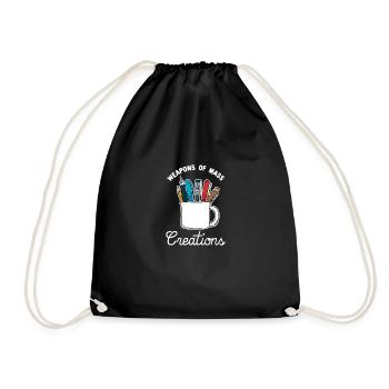 Weapons Of Mass Creations - Drawstring Bag - black - Front