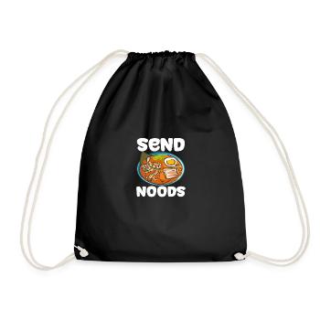 Send Noods - Turnbeutel - Schwarz - Vorne
