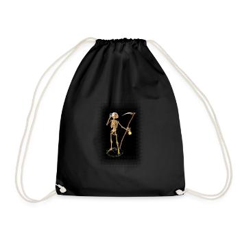 Beer - it's always worth a try ;-) - Drawstring Bag - black - Front