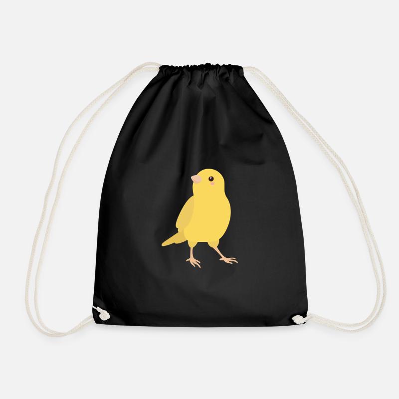 Kanarienvogel - Turnbeutel - Schwarz