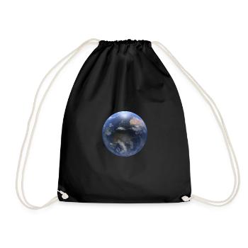The World - Turnbeutel - Schwarz - Vorne