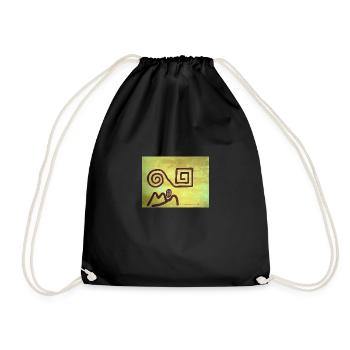 Sabino Lemon ART Tees - Turnbeutel - Schwarz - Vorne