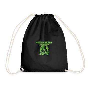 Les bières vertes de la Saint-Patrick donnent l’impression d’être au quotidien - Sac de sport léger - noir - Devant