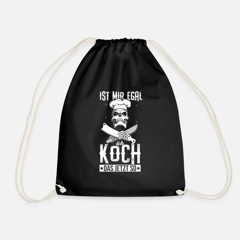 Koch das jetzt so - Chefkoch Kochen Geschenkidee - Turnbeutel - Schwarz