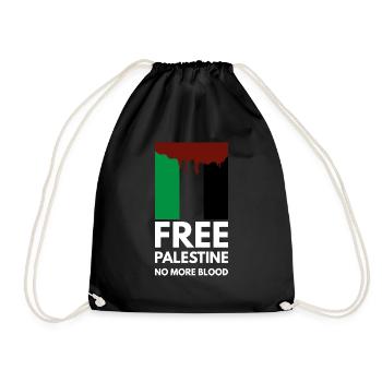 Palestine libre - Sac de sport léger - noir - Devant