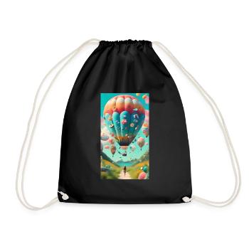Ballon Balon - Sac de sport léger - noir - Devant