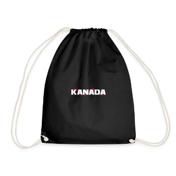kanada 2024 team wildnis - Turnbeutel - Schwarz - Vorne