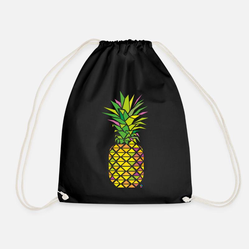 AD Pineapple - Turnbeutel - Schwarz