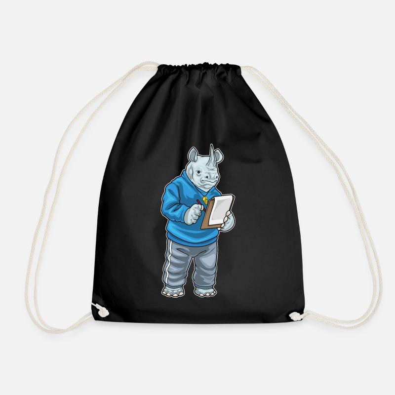 Nashorn Sport Lehrer - Turnbeutel - Schwarz