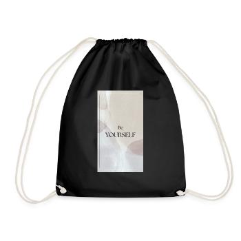 SOYEZ VOUS-MÊME - Soyez vous-même - Sac de sport léger - noir - Devant