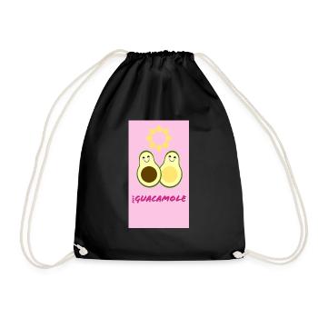 Sacré guacamoly - Sac de sport léger - noir - Devant