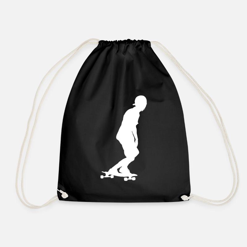 Descente Longboard - Sac de sport léger - noir