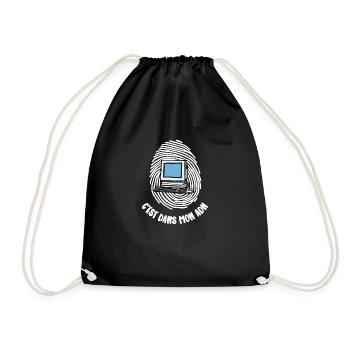 mon adn - Sac de sport léger - noir - Devant