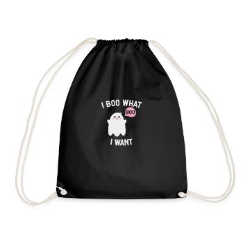 Je boo ce que je veux Halloween - Sac de sport léger - noir - Devant