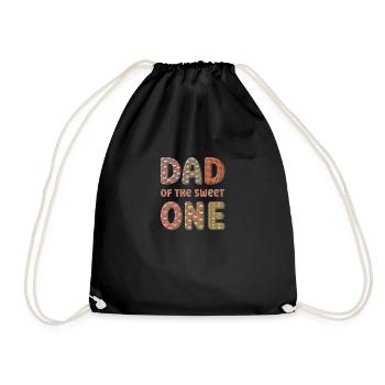 Papa du Sweet One Matching Birthday - Sac de sport léger - noir - Devant
