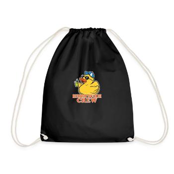 Rubber Duckie Crew Cute Duck - Sac de sport léger - noir - Devant