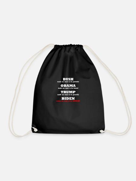 Anti Biden Political Tee For Republican - Turnbeutel - Schwarz
