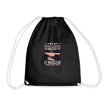 Hang Gliding Pilot Supplies Equipment Bag Hang - Turnbeutel - Schwarz - Vorne