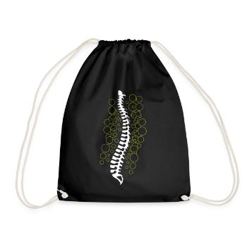 Physiothérapie Physiothérapeute Chiropracteur Chiro - Sac de sport léger - noir - Devant