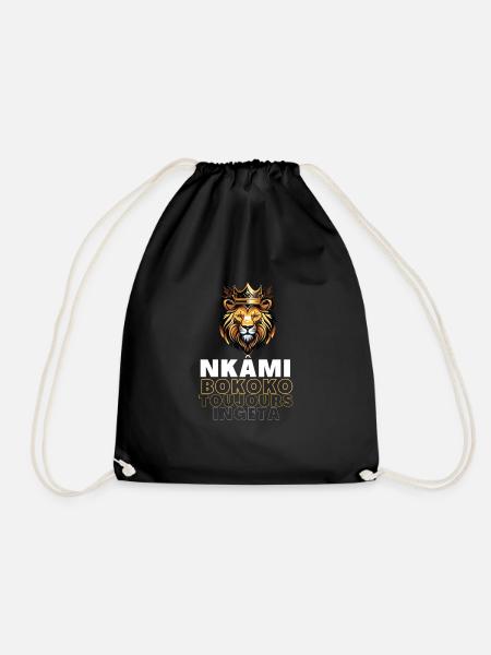 Nkâmi bokoko - Sac de sport léger - noir