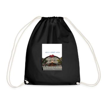 Vienna - Drawstring Bag - black - Front