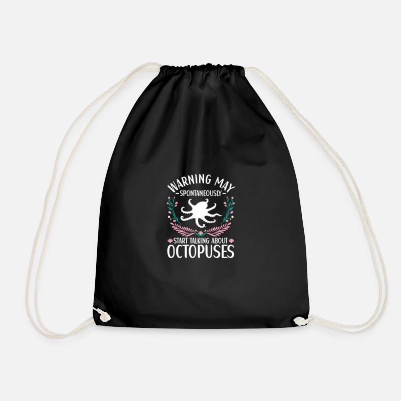 Octopus Outfit Octopus Octopus - Sac de sport léger - noir