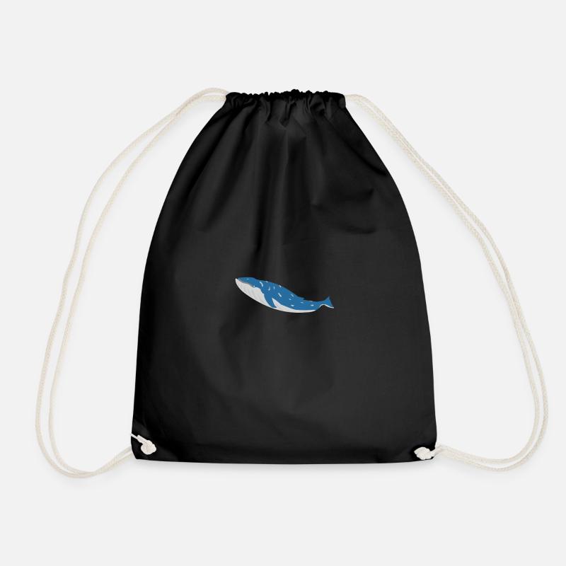 blauwal - Turnbeutel - Schwarz
