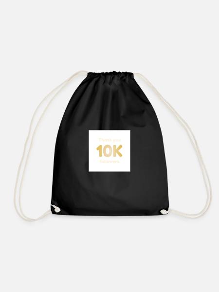 10K - Turnbeutel - Schwarz