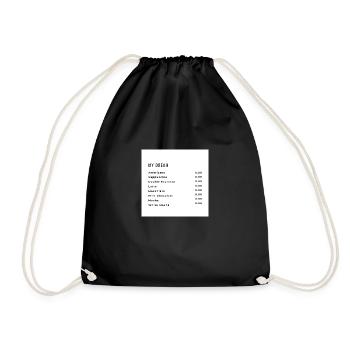 A Coffee lovers Dream - Turnbeutel - Schwarz - Vorne