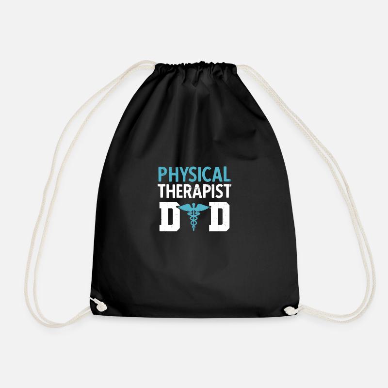 Physiotherapie Physiotherapeut Physio - Turnbeutel - Schwarz