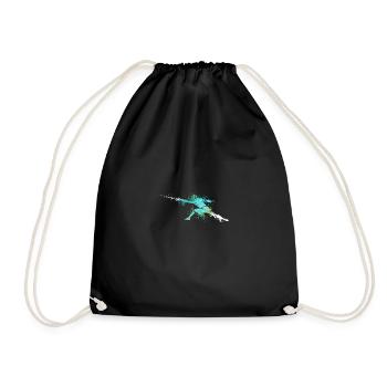Conception de clôture d’éclaboussures pour escrimeur d’épée - Sac de sport léger - noir - Devant