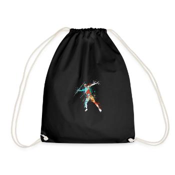 Conception du lanceur de javelot splash pour Javelinist - Sac de sport léger - noir - Devant