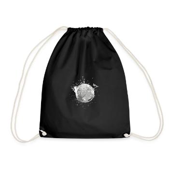 Athlète de lancer du poids en athlétisme - Sac de sport léger - noir - Devant