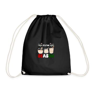 Porto Rico Noël, c’est la saison coquito - Sac de sport léger - noir - Devant