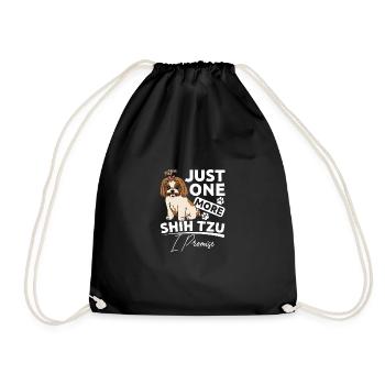 Juste un shih tzu de plus, je vous le promets - Sac de sport léger - noir - Devant