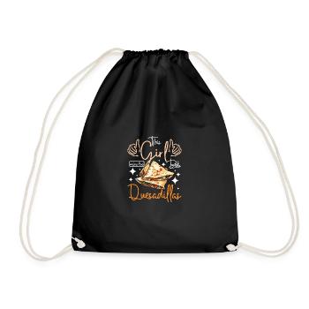 Cette fille fait les meilleures quesadillas - Sac de sport léger - noir - Devant
