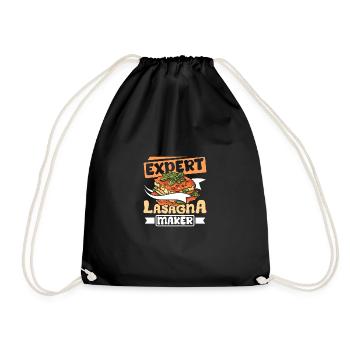 Fabricant de lasagnes expert - Sac de sport léger - noir - Devant