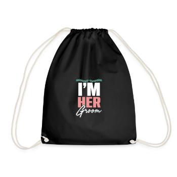 Je suis ton mari Couples - Sac de sport léger - noir - Devant