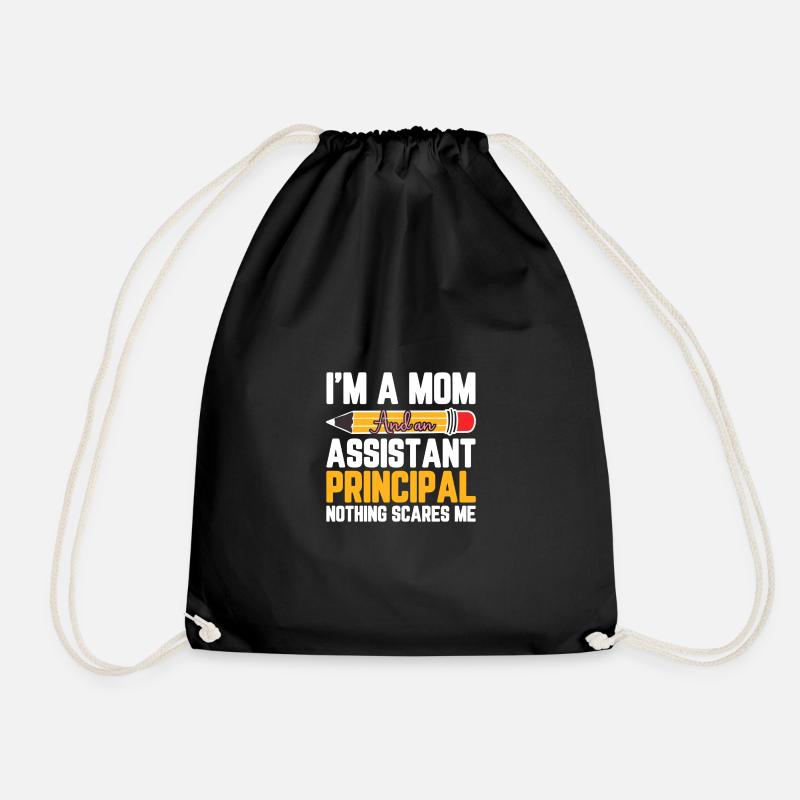 Nurse Mode All Day Every Day - Drawstring Bag - black